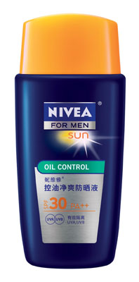 妮维雅控油净爽防晒液SPF30 PA++